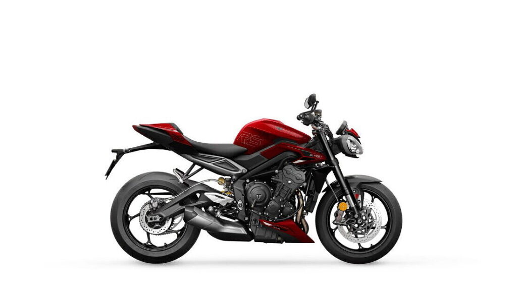 This is an image of the bike Triumph Street Triple RS