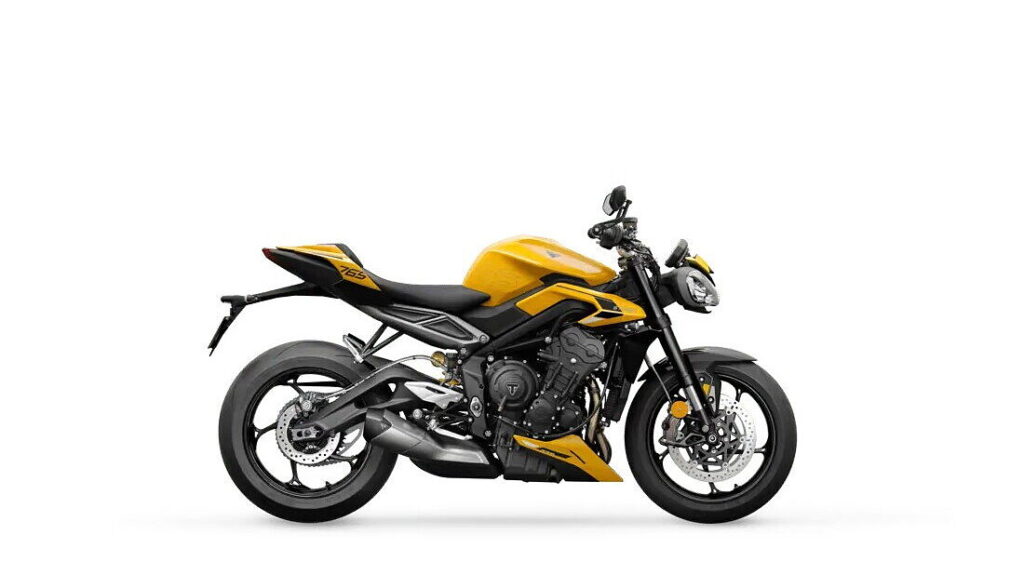 This is an image of the bike Triumph Street Triple RS