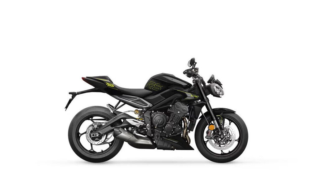 This is an image of the bike Triumph Street Triple RS